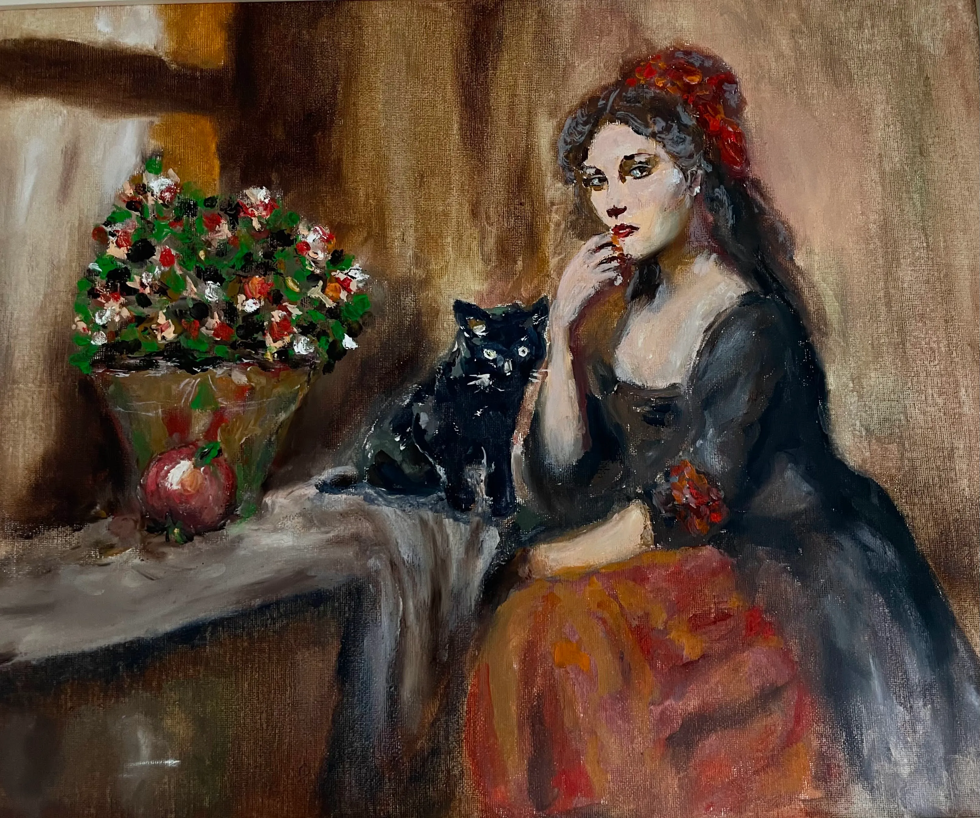 Reflections by the Window